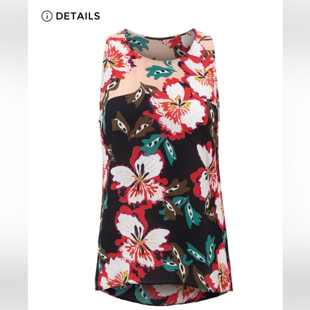 Cabi Hibiscus blouse